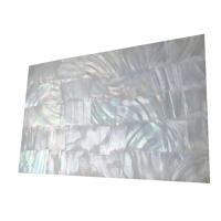 Shell Shell Sheet, Rektangel, du kan DIY, hvid, 240x140mm, Solgt af PC