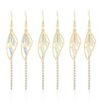 Fashion Fringe Earrings Zinc Alloy Wing Shape plated fashion jewelry & for woman nickel lead & cadmium free Sold By Pair