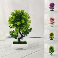 Plastic Artificial Bonsai for home and office Sold By PC