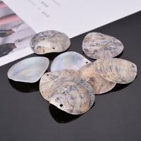 Shell Halsband, Masibei Scallop, Rund, DIY, 40mm, Säljs av PC