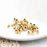 Brass Spacer Beads 18K gold plated Sold By Bag