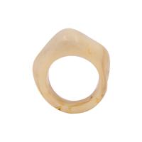 Acrylic Finger Ring Plastic plated fashion jewelry & for woman 18mm Sold By PC