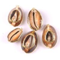 Shell Halsband, plated, DIY, sienna, 10mm, Säljs av PC