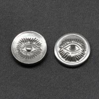 Edelstahl Cabochon Einstellung, rund, silberfarben plattiert, 15x15x3mm, verkauft von PC