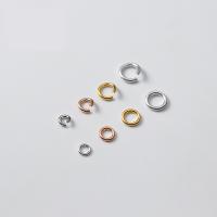 925 sterline d'argento jumpring aperto, Ciambella, placcato, formato differente per scelta, nessuno, Venduto da PC