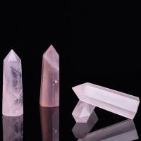 Rose Quartz Point dekoráció, különböző méretű a választás, rózsaszín, Által értékesített PC