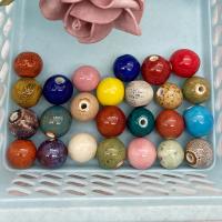 PorseleinJuwelen Beads, Porselein, Ronde, DIY, meer kleuren voor de keuze, nikkel, lood en cadmium vrij, 18mm, Verkocht door PC