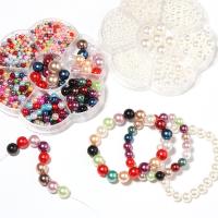 プラスチックビーズ, プラスチック, メッキ, 無色, 3mm,4mm,5mm,6mm,8mm,10mm,12mm, 売り手 ボックス