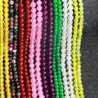 Mixed Edelsteen kralen, Natuursteen, Ronde, gepolijst, DIY, meer kleuren voor de keuze, 2mm, 172pC's/Strand, Verkocht door Strand