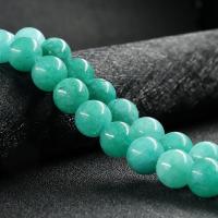 Marble Beads, Natuursteen, Ronde, gepolijst, DIY, meer kleuren voor de keuze, 10mm, 38pC's/Strand, Verkocht door Strand