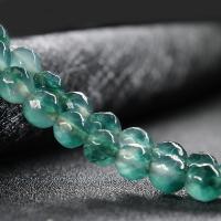 Jade helmiä, Luonnonkivi, Pyöreä, kiiltävä, tee-se-itse & kasvot, enemmän värejä valinta, 8mm, 48PC/Strand, Myymät Strand