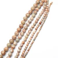 Network Stone Beads Round polished DIY Sold By Strand