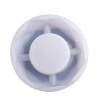 ENSEMBLE de moules époxy DE DIY, silicone, Rond, Placage, durable, transparent, 160x44mm, Vendu par PC