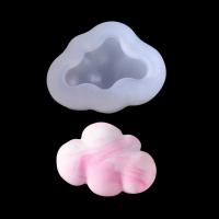 ENSEMBLE de moules époxy DE DIY, silicone, Nuage, Placage, durable, transparent, 85x65x40mm, Vendu par PC