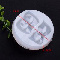 DIY Epoxy Mal Set, Silicone, Ronde, plated, Duurzame, duidelijk, 70x12mm, Verkocht door PC