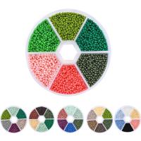 Rainbow Χάντρες Seed, Ποτήρι, DIY, περισσότερα χρώματα για την επιλογή, 78x78x23mm, Sold Με Ορισμός