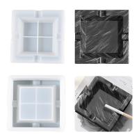 DIY Epoxy Mal Set, Silicone, plated, Duurzame, duidelijk, 128x128x48mm, Verkocht door PC