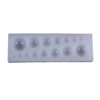 ENSEMBLE de moules époxy DE DIY, silicone, rectangle, Placage, durable, transparent, 138x45x15mm, Vendu par PC