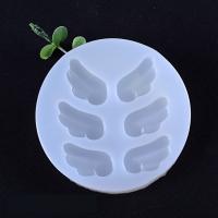 DIY Epoxy Mold Sæt, Silicone, Runde, forgyldt, Bæredygtig, klar, 85x8mm, Solgt af PC