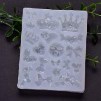 DIY Epoxy Mold Set Silicone series kinds of Bowknot Shaped Mold plated durable clear Sold By PC