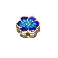 cloisonne perler, Zinc Alloy, med Cloisonne, emalje, flere farver til valg, 11mm, Solgt af PC