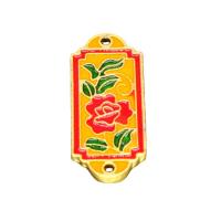 Cloisonne Pendants Zinc Alloy with Cloisonne high quality plated enamel Sold By PC