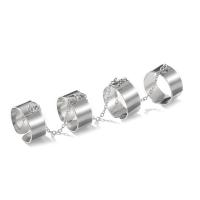 Cink Alloy Finger Ring, pozlaćen, bez spolne razlike, Veličina:8, Prodano By Set