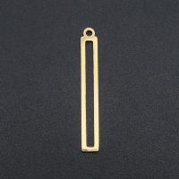 Roestvrij stalen sieraden Hangers, Roestvrij staal, gold plated, Ca 10pC's/Bag, Verkocht door Bag