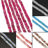 Beads Gemstone misti, pietra preziosa, Cubo, lucido, DIY, nessuno, Venduto per 38 cm filo