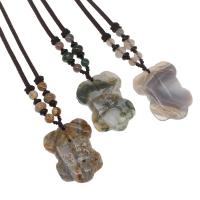 Natural Gemstone Necklace Frog polished Sold Per 32 cm Strand