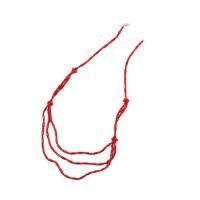 Collier de corail, rouge, 4mm, Longueur 46 cm, Vendu par PC