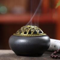 Traditional Ceramic Inserted Burner Incense Seat Porcelain plated for home and office & durable Sold By PC