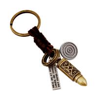 Zinc Alloy Key Lukko, Sinkkiseos, kanssa PU, muoti korut & Unisex, nikkeli, lyijy ja kadmium vapaa, 110mm, Myymät PC