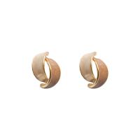 Zinklegering oorknoppen, Zinc Alloy, plated, voor vrouw & glazuur, meer kleuren voor de keuze, 13x18mm, Verkocht door pair