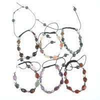 Bracelets de pierres précieuses, Pierre naturelle, pour femme, plus de couleurs à choisir, Longueur 18 cm, Vendu par PC