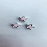 Zinc Alloy Jewelry Beads Star enamel Sold By PC