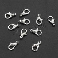 Zinc Alloy Lobster Clasp original color nickel & cadmium free 12mm Sold By Bag