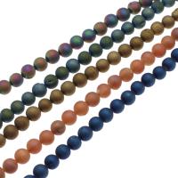 Perline in agata, agate, Cerchio, matte, nessuno, 6mmuff0c8mmuff0c10mm, Venduto da filo