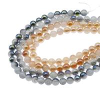 Crackle kwarts kralen, Crackle Quartz, Ronde, plated, DIY, meer kleuren voor de keuze, 6mmuff0c8mmuff0c10mm, Per verkocht 15 inch Strand