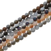 Laugh Rift Agate Kraal, Ronde, DIY & mat, meer kleuren voor de keuze, 6mm,8mm,10mm, Per verkocht 15 inch Strand