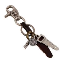 Zinc Alloy Key Lås, med PU, for mennesket, nikkel, bly & cadmium fri, 170mm, Solgt af PC