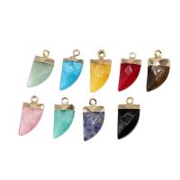 Gemstone Pendants Jewelry Brass with Gemstone faceted Sold By PC