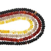 Agaat kralen, Abacus, DIY, meer kleuren voor de keuze, 9x6mm, Per verkocht 15 inch Strand