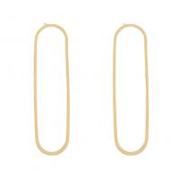 Brass Stud Earring plated for woman Sold By Pair