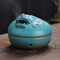 Traditional Ceramic Inserted Burner Incense Seat Porcelain plated for home and office & durable Sold By PC