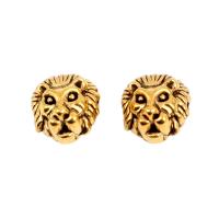 Bijoux de perles en alliage de Zinc , lion, Placage, DIY, plus de couleurs à choisir, 7*11*12mm, Vendu par PC