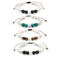 Gemstone Bracciali, Pietra naturale, unisex, nessuno, 8mm, Venduto per 6.7-10.2 pollice filo