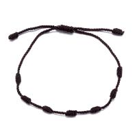 Cordon de noeud bracelet, unisexe, plus de couleurs à choisir, Longueur 13-28 cm, Vendu par PC