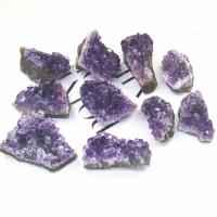 Fashion Decoration Amethyst Nuggets handmade druzy style purple Sold By KG