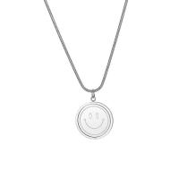 Chaîne en acier inoxydable Collier Sweater, Acier titane, avec alliage de zinc, poli, Rotation à 360 degrés & unisexe & styles différents pour le choix, Vendu par Environ 23.62 pouce brin